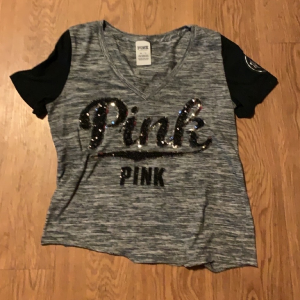 Grey & Black Brand PINK Tees